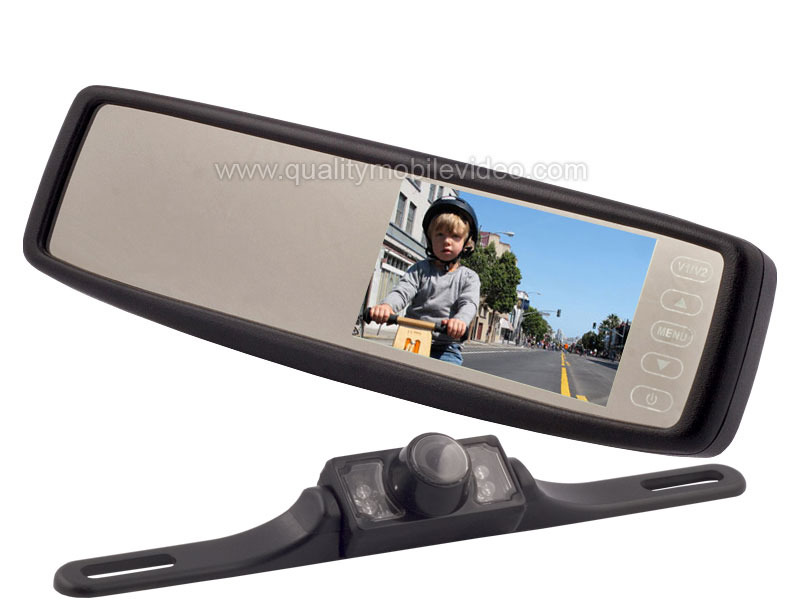 Safesight SC4101-SC0301 Rearview mirror back up camera system