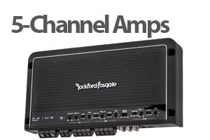 5 Channel Car Amplifiers