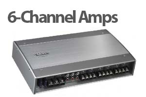 6 Channel Car Amplifiers