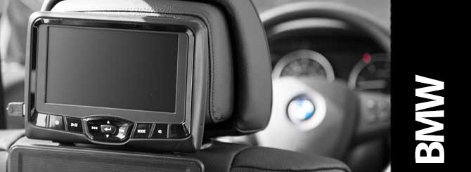 Rosen Entertainment - BMW Headrest Monitors