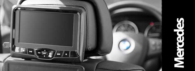 Mercedes Benz Headrest Monitors Mercedes Benz Headrest Monitors