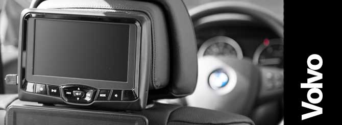 Volvo Headrest Monitors