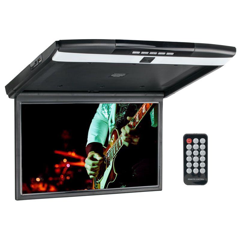 Accele AXFD17 17 Inch Over Head Flip Down LCD Monitor with Built