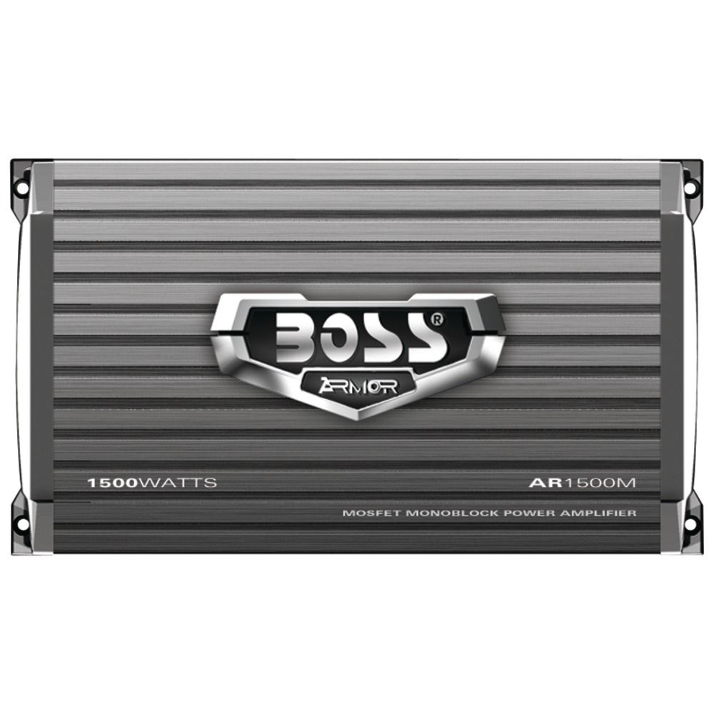 Boss Audio AR1500M Armor Series Monoblock MOSFET Power Amplifier