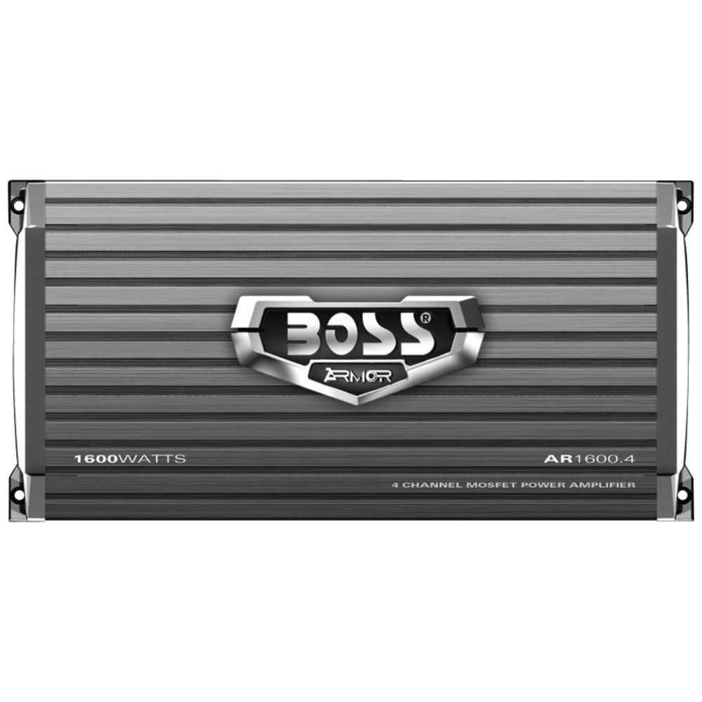 Boss Audio AR1600.4 Armor Series MOSFET Power Amplifier with