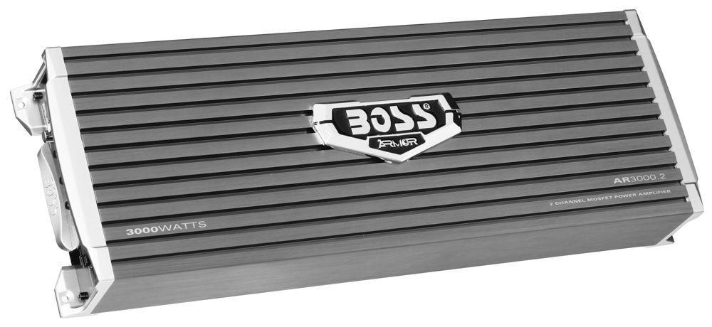 Boss AR3000.2 ARMOR Series 3000 Watt 2 Channel Class AB Amplifier