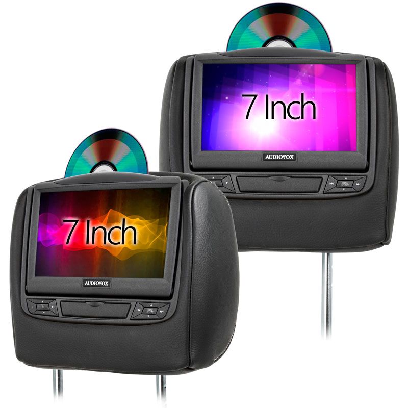 Audiovox HR7012 7 inch Headrest Entertainment System for 2008