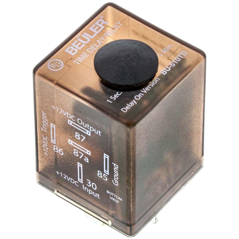 Time Delay Relay 10 Seconds 5 pin 12V 30A 5 pin SPDT
