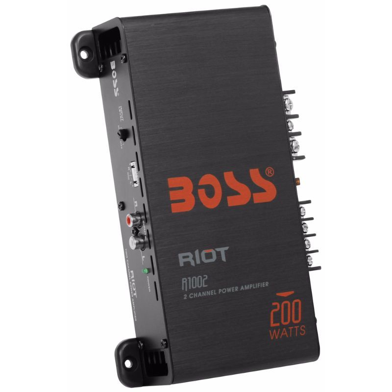Boss Audio R1002 Riot 2 Channel Class AB Full Range 200 Watts