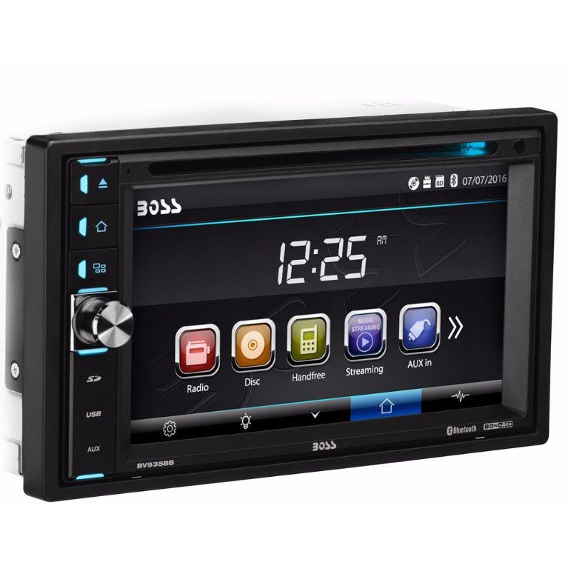Vestiging Irrigatie onder Boss Audio BV9358B Double DIN 6.2" In-Dash DVD/CD/USB/SD/AM/FM Receiver with Bluetooth Vestiging Irrigatie onder Boss Audio BV9358B Double DIN 6.2" In-Dash DVD/CD/USB/SD/AM/FM Receiver with Bluetooth