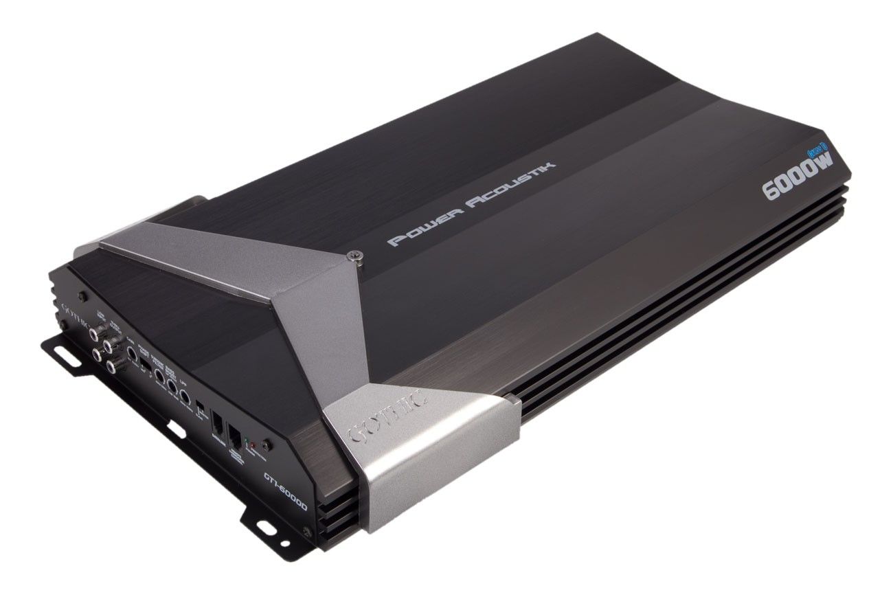 POWER ACOUSTIK GT1-6000D Gothic Series Class D car audio Amplifiers