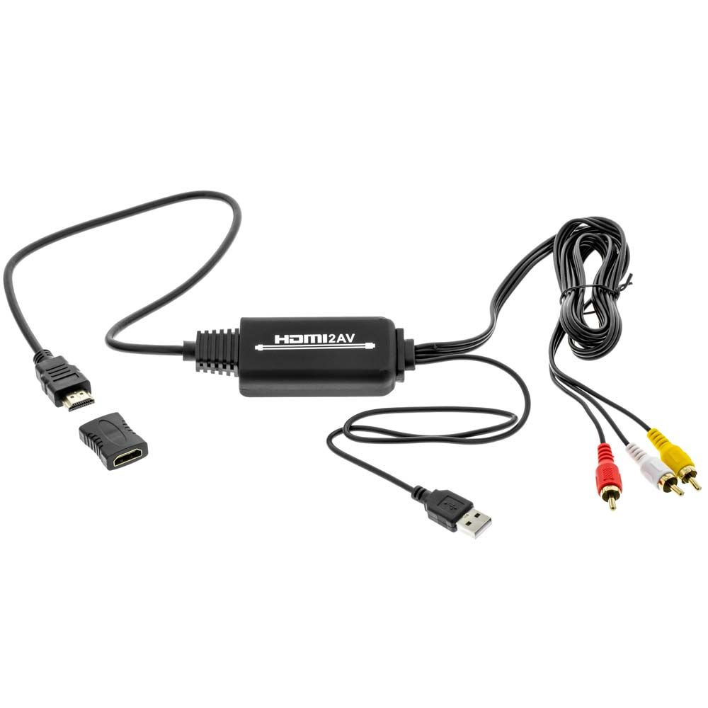 Quality Mobile Video HDMI to Composite Video/Audio Adapter Cable