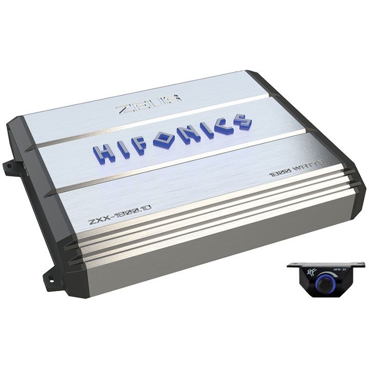 Hifonics ZXX1800.1D Zeus Series 1800 Watts Class D Mono Block
