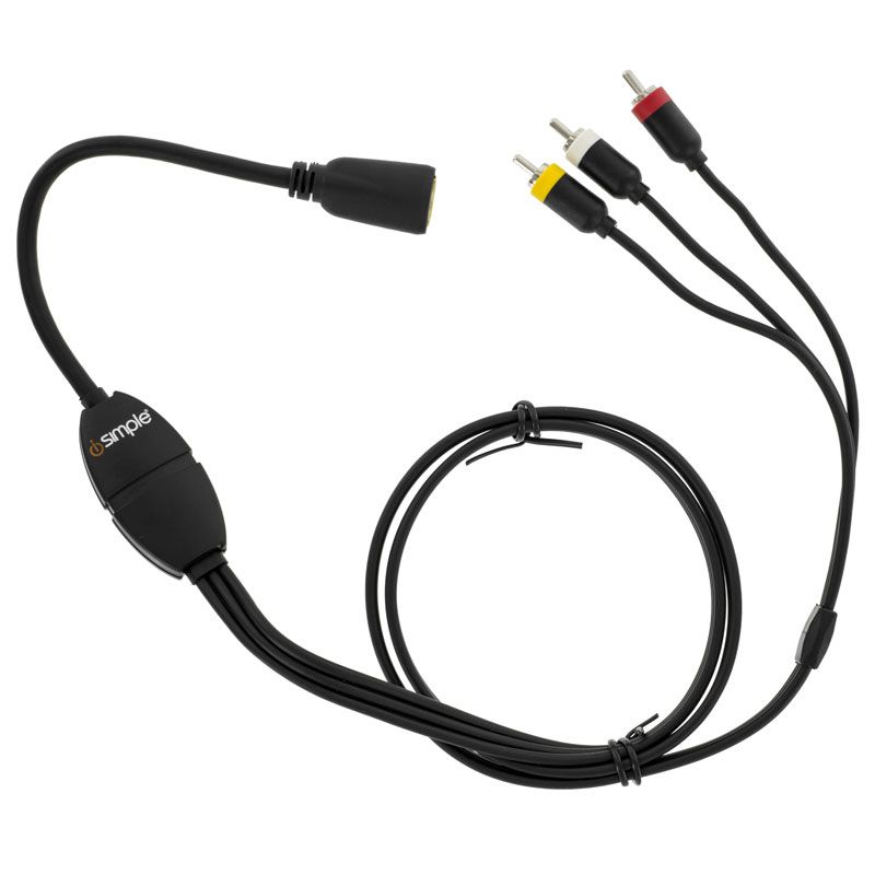 iSimple ISHD01 MediaLinx HDMI to RCA adaptor cable