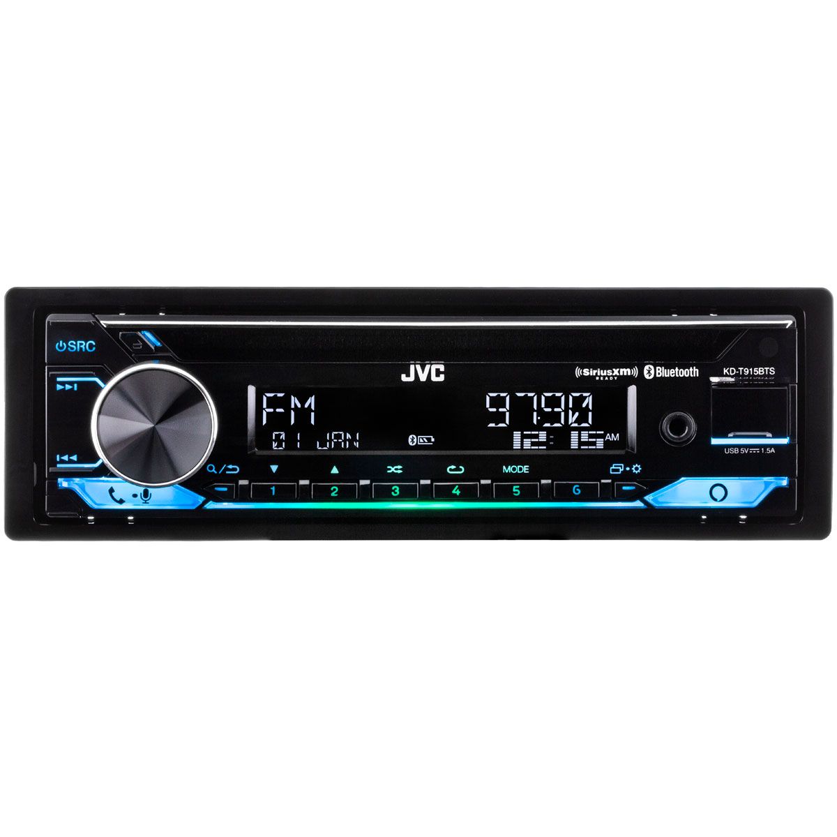 JVC CD Player and Radio Headunit 