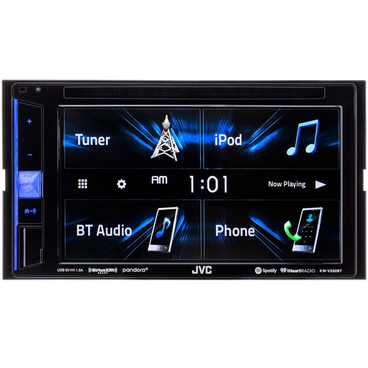 Medic Ontwaken Rook JVC KW-V250BT 6.2" Double DIN Car Stereo receiver