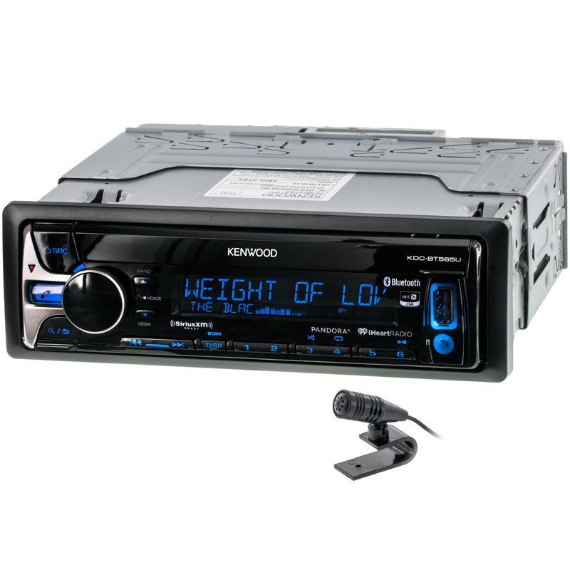 Car Audio In Dash Units Kenwood Kdc Bt568u 1 Din Car Stereo In Dash Cd Mp3 Receiver W Built In Blueooth Consumer Electronics