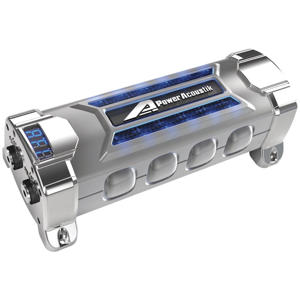 Power Acoustik PCX-5F 5-Farad Car Audio Capacitor