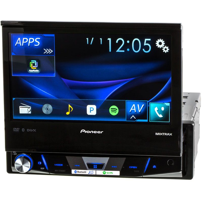 avh-x7800bt lcd panel will not open factory