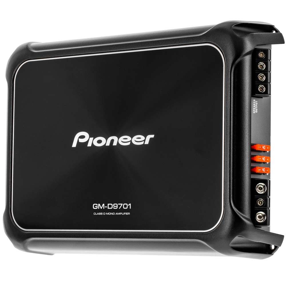 Pioneer GM-D9701 2,400 Watt Class FD Mono Amplifier with wired bass boost  control