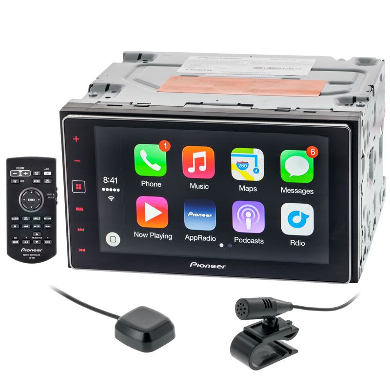  Pioneer AppRadio 4 SPH-DA120 6.2-Inch Capacitive Touchscreen  Smartphone Receiver Display : Electronics