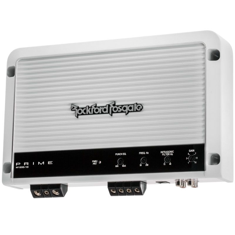 Rockford Fosgate M1200-1D 1200 Watt Class-D Mono Amplifier
