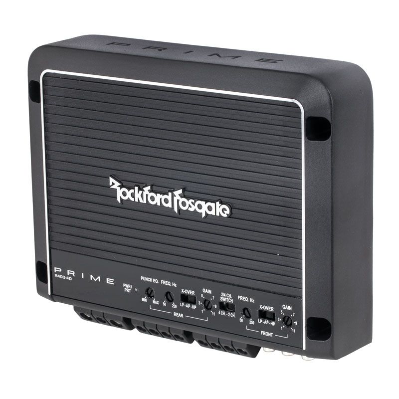 Rockford Fosgate R400-4D 400 Watt 4-Channel Class D Car Amplifier
