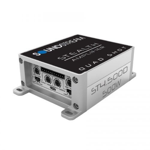 Soundstream ST4.500D Stealth Series 500 Watt Class D 4-Channel