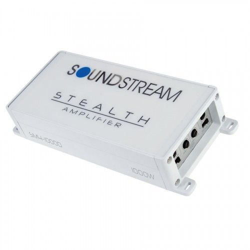 Soundstream SM4.1000D Stealth Series 1000 Watt 4-Channel Class D Marine Amplifier