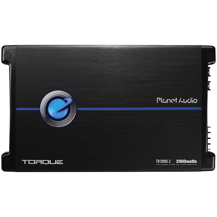 Planet Audio TR2000.2 Torque Series 2600 Watts Class AB 2 Channel