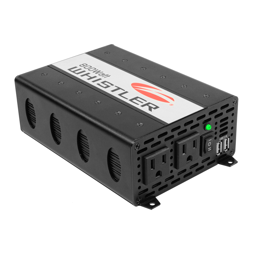 スマホアクセサリー POWER INVERTER Whistler XP800i 800-Watt Modified Sine Wave Power Inverter