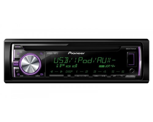 Discontinued Pioneer Deh X3600ui Single Din In Dash Cd Receiver With Usb Control For Ipod And Iphone Android And Pandora