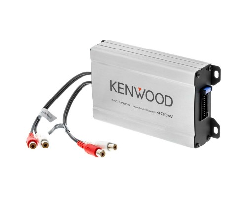 Discontinued Kenwood Kac M1804 Class D Compact 4 Channel Class D Marine Power Amplifier