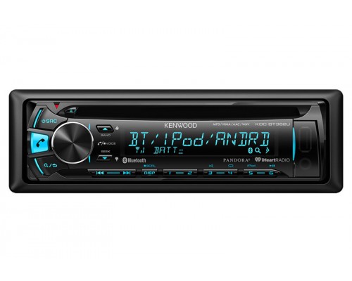 Kenwood Kdc Bt362u Car Stereo Cd Receiver With Bluetooth