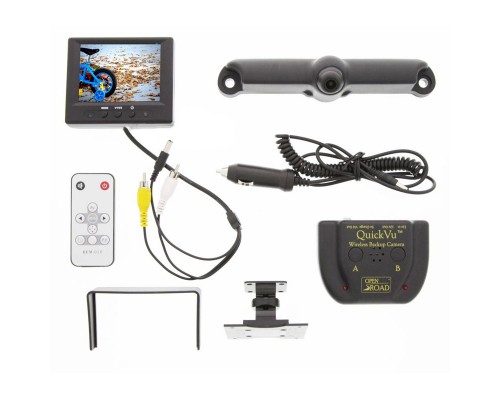 Quick Vu Wireless Back Up Camera System With Battery Powered