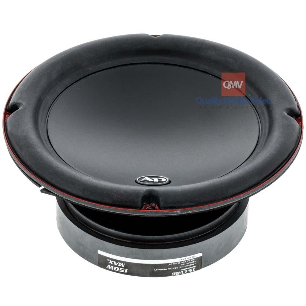 Audiopipe TSCVR6 TSCVR Series 61/2 inch Subwoofer Dual 4 ohm voice coils