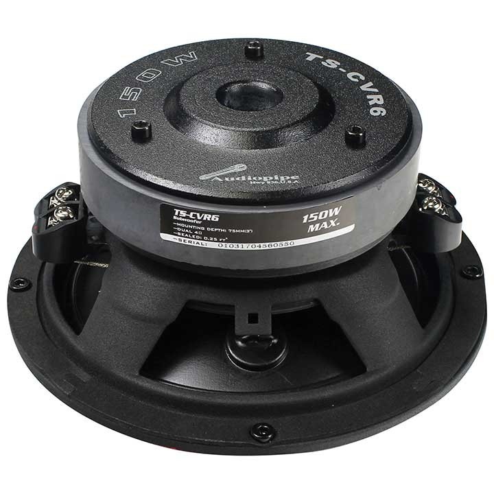 Audiopipe TSCVR10 TSCVR Series 10 inch Subwoofer Dual 4 ohm voice coils