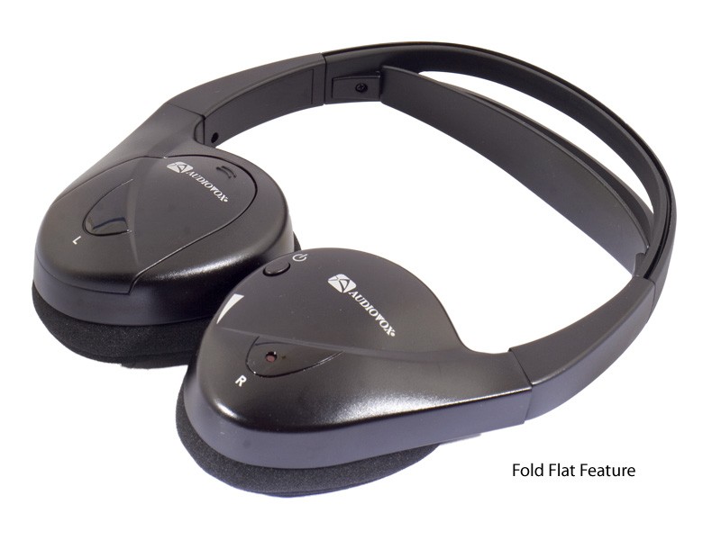Audiovox IR1CFF Single Channel Fold Flat IR Wireless Headphones