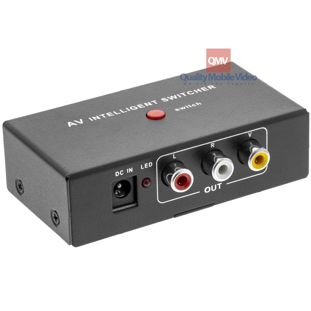 Beuler AVSW Smart 2 Input RCA Audio / Video auto switcher