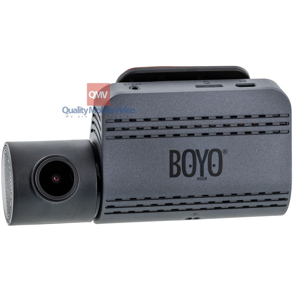 Boyo VTR219GW Dual Camera Full HD Dash Camera Recorder with Wifi Smartphone Connectivity