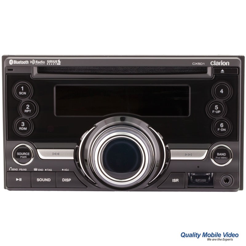 Clarion CX501 DoubleDIN CD/Bluetooth®/USB Receiver