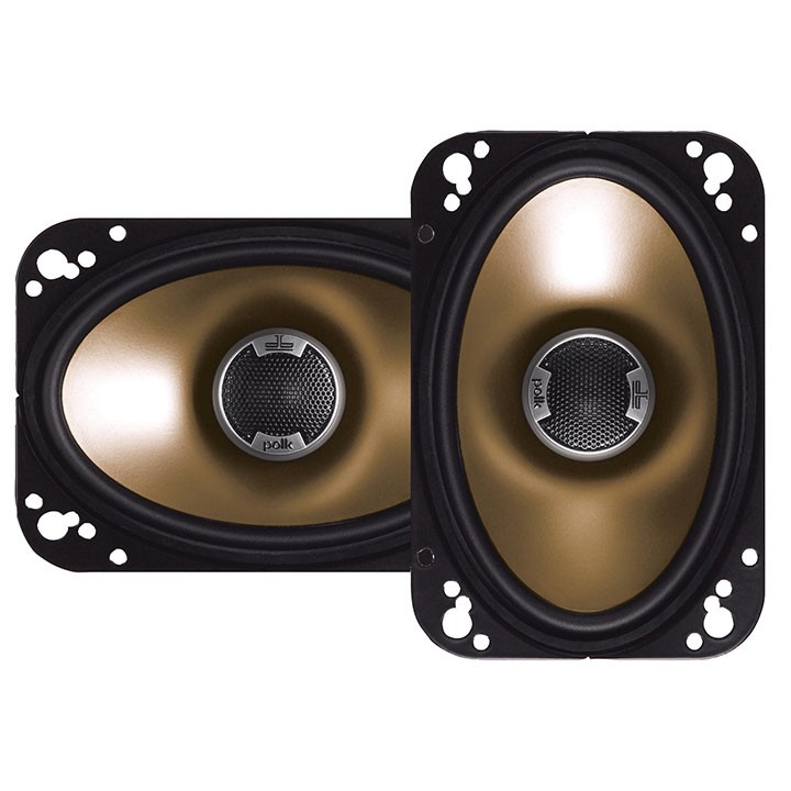 Polk Audio DB461 4 x 6 inch Coaxial 2 way Car Speakers