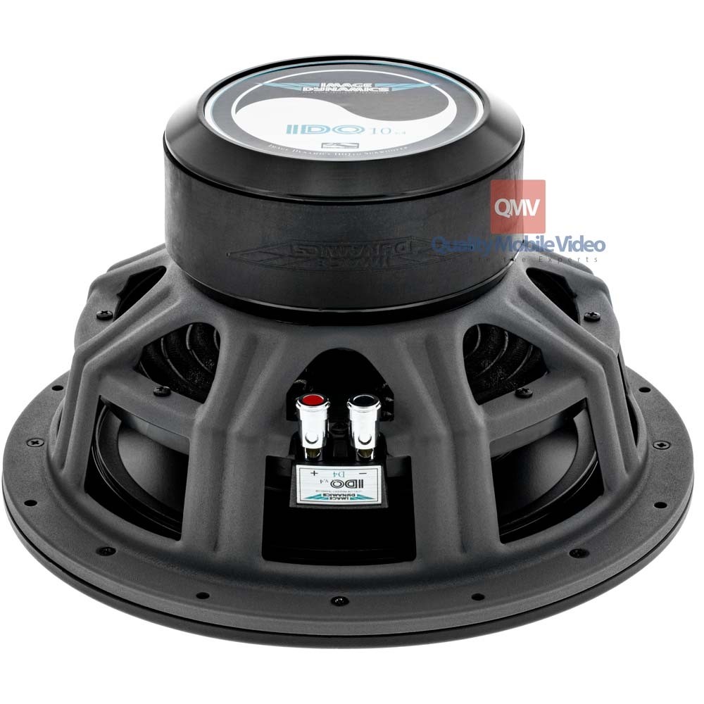 Image Dynamics 10 1000W Peak Dual 2-Ohm IDQ V.4 Series Subwoofer IDQ10 V.4 D2