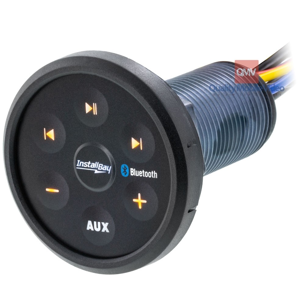 The Install Bay IBR65 Universal Hardwired Waterproof Bluetooth Receiver