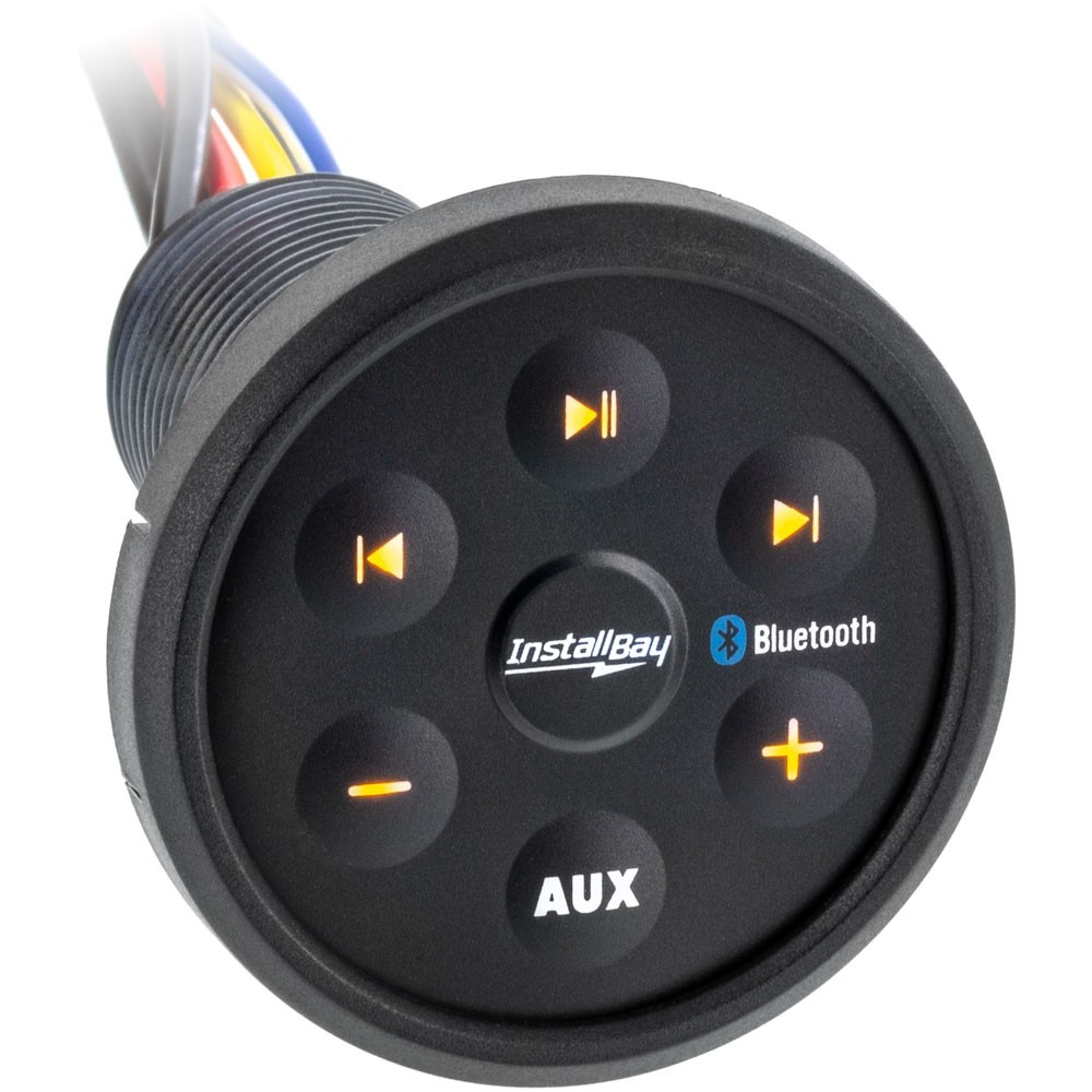 The Install Bay IBR65 Universal Hardwired Waterproof Bluetooth Receiver