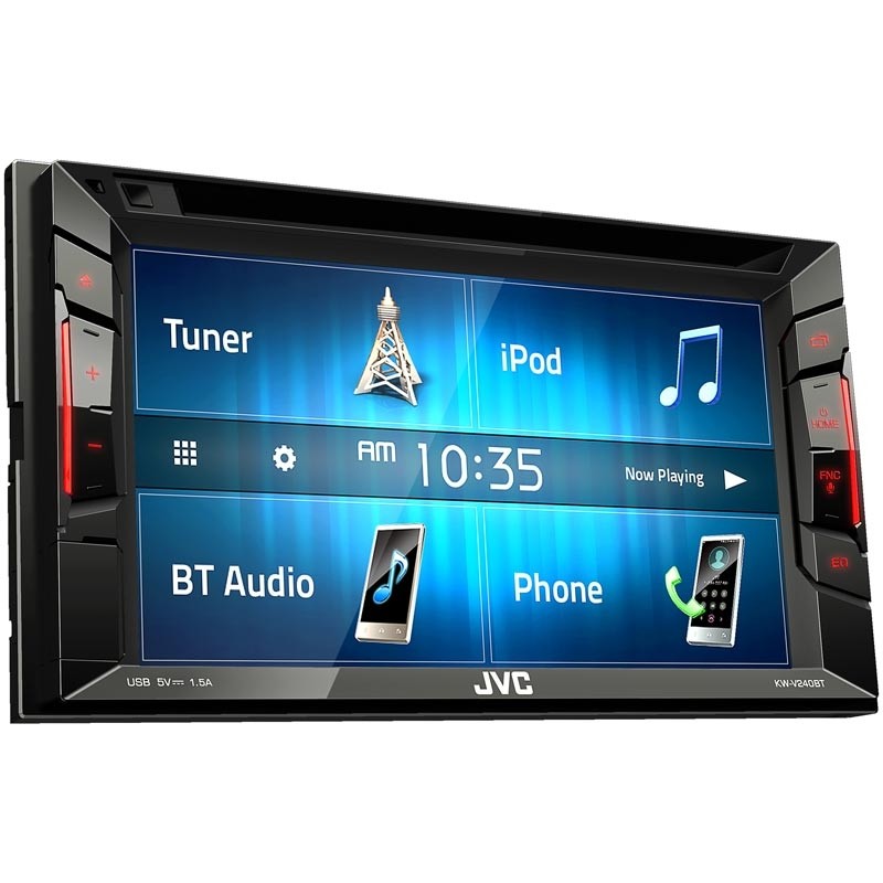 JVC KWV240BT 6.2" Double DIN Car Stereo receiver