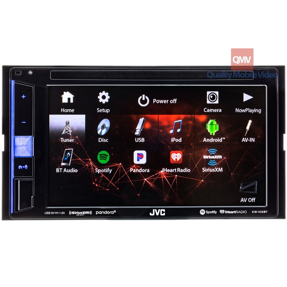 JVC KW-V25BT 6.2" Double DIN Car Stereo receiver