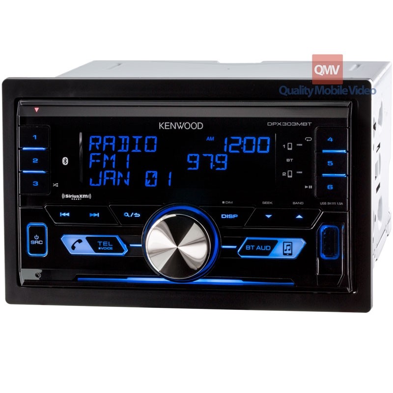 Kenwood DPX303MBT Double DIN Digital Media Receiver