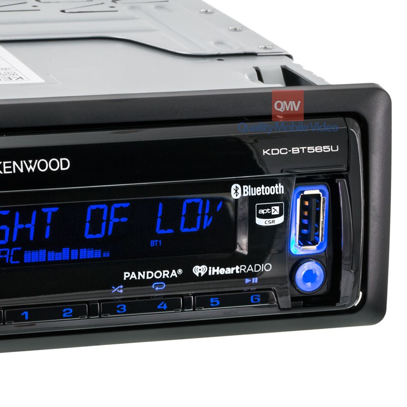 Kenwood KDCBT565U Car Stereo CD Receiver with Bluetooth