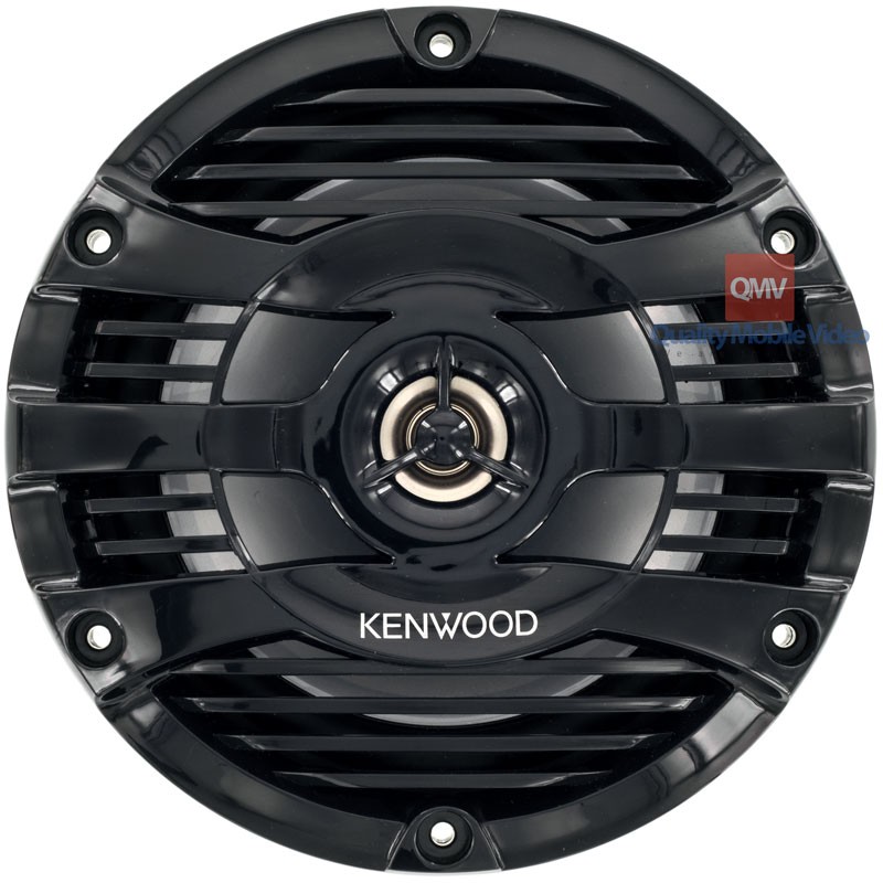 Kenwood KFC1653MRB Marine 6.5" 2Way Coaxial Speakers Black